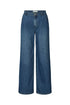 Rabens Saloner soft denim pant inez washed indigo